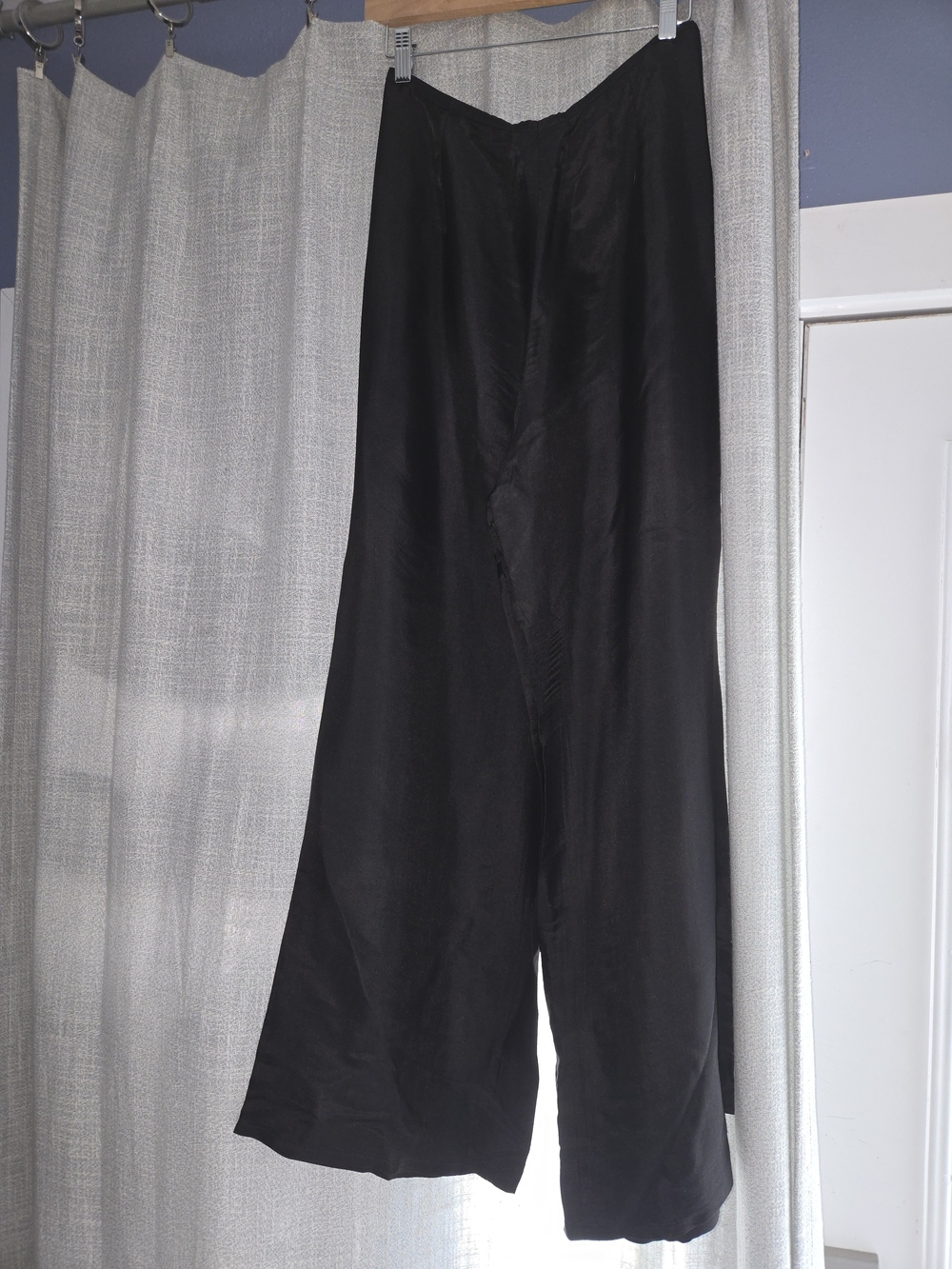 Pure Silk Wide Leg Luxurious Women's Pants